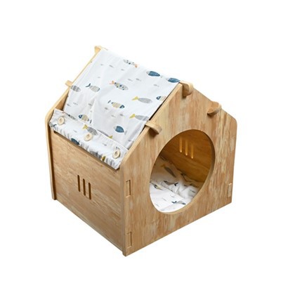 Móveis de gato de Woodgrain moderno para apartamentos de estúdio